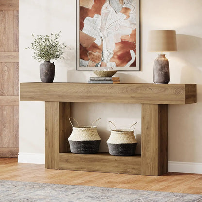 Farmhouse 2-Tier Table