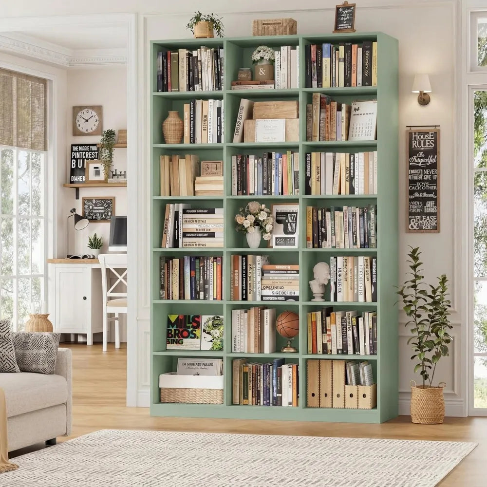 86" H Triple Wide Bookcase