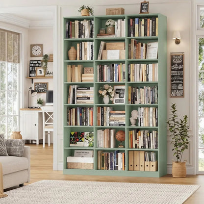 86" H Triple Wide Bookcase