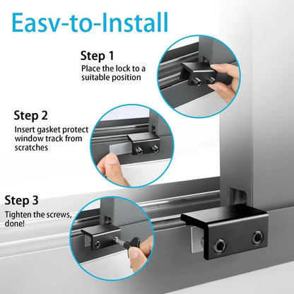 12 Pack Sliding Window Locks with Key