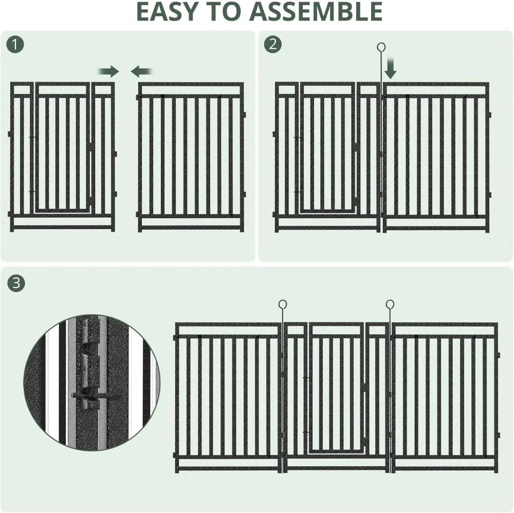 Metal Garden/Pet Fence 40in high x 36feet