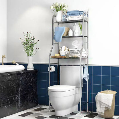 Freestanding Over Toilet Storage Shelf, 2 or 3 Tiers