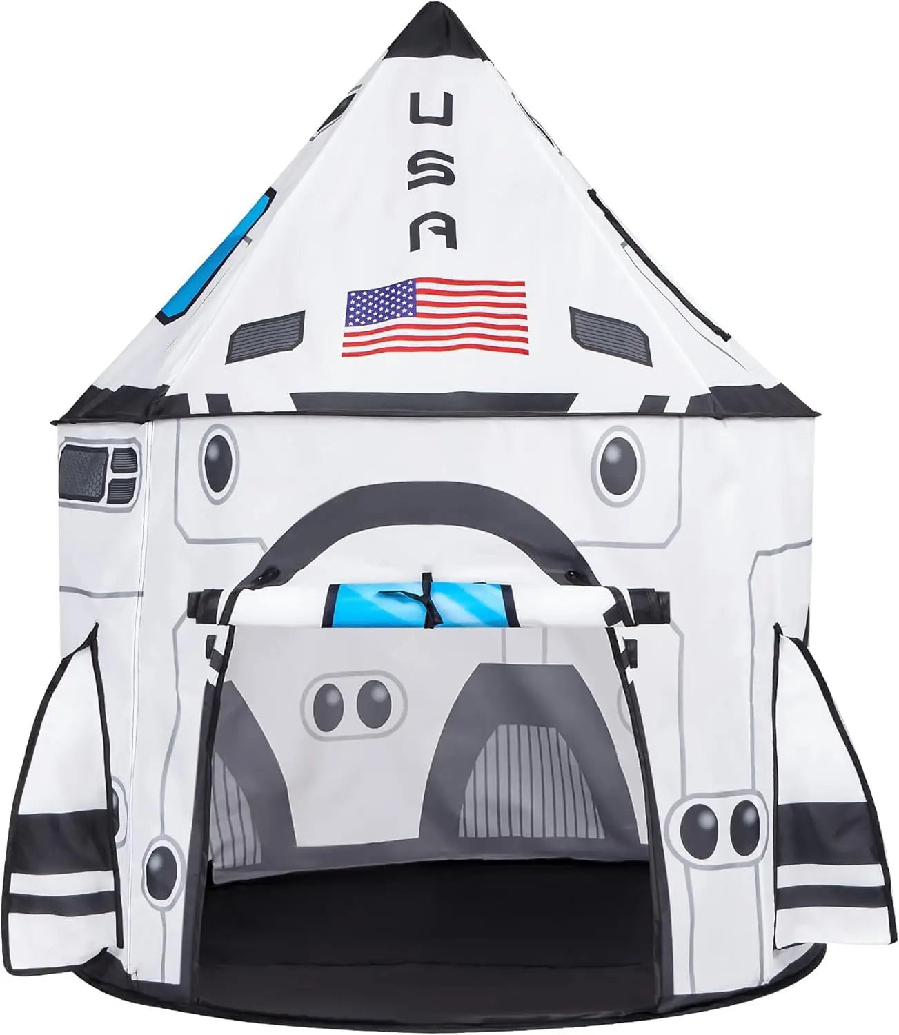 Rocket Ship Play House/ Tent for kids with Tunnel 3-Piece
