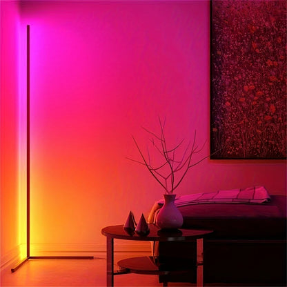 Corner Floor Lamp, 60-Inch