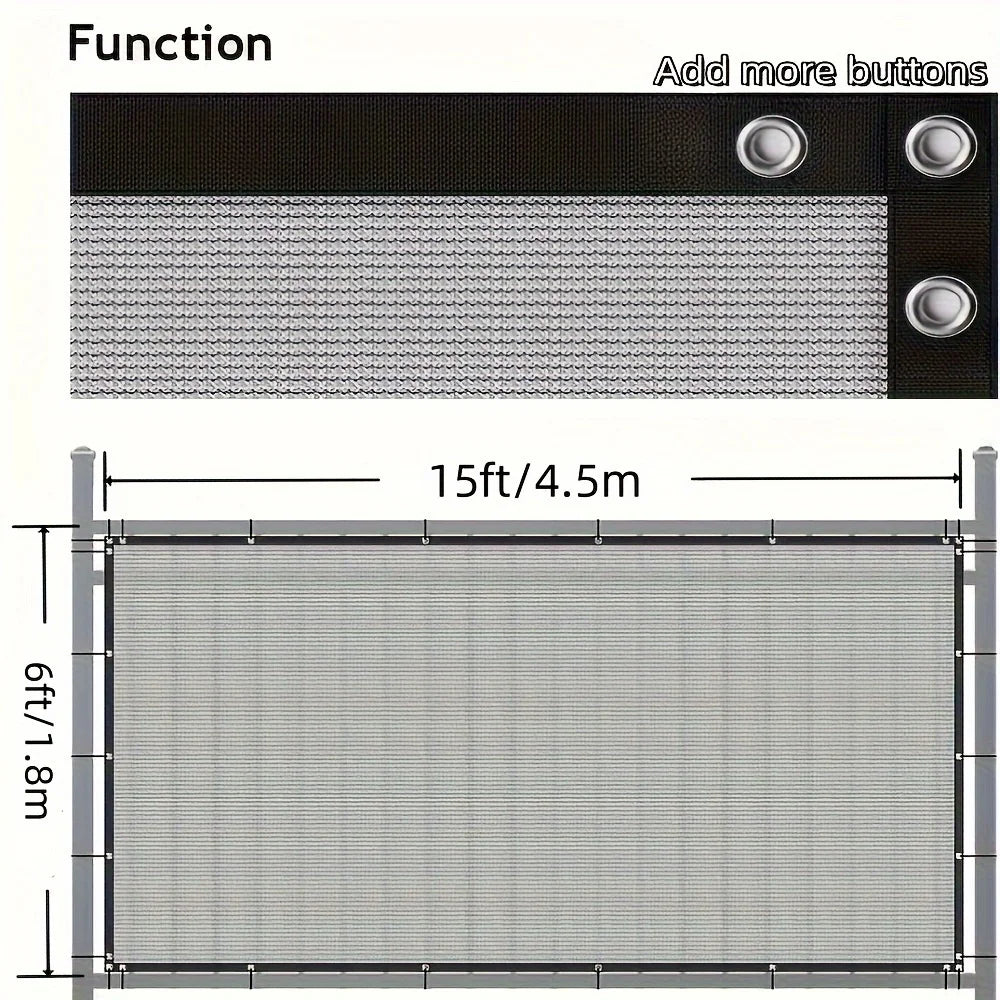 Privacy and Shade Screen, Comes in different Sizes