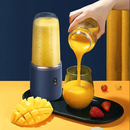 Rechargeable Electric Fruit Juicer with Cup