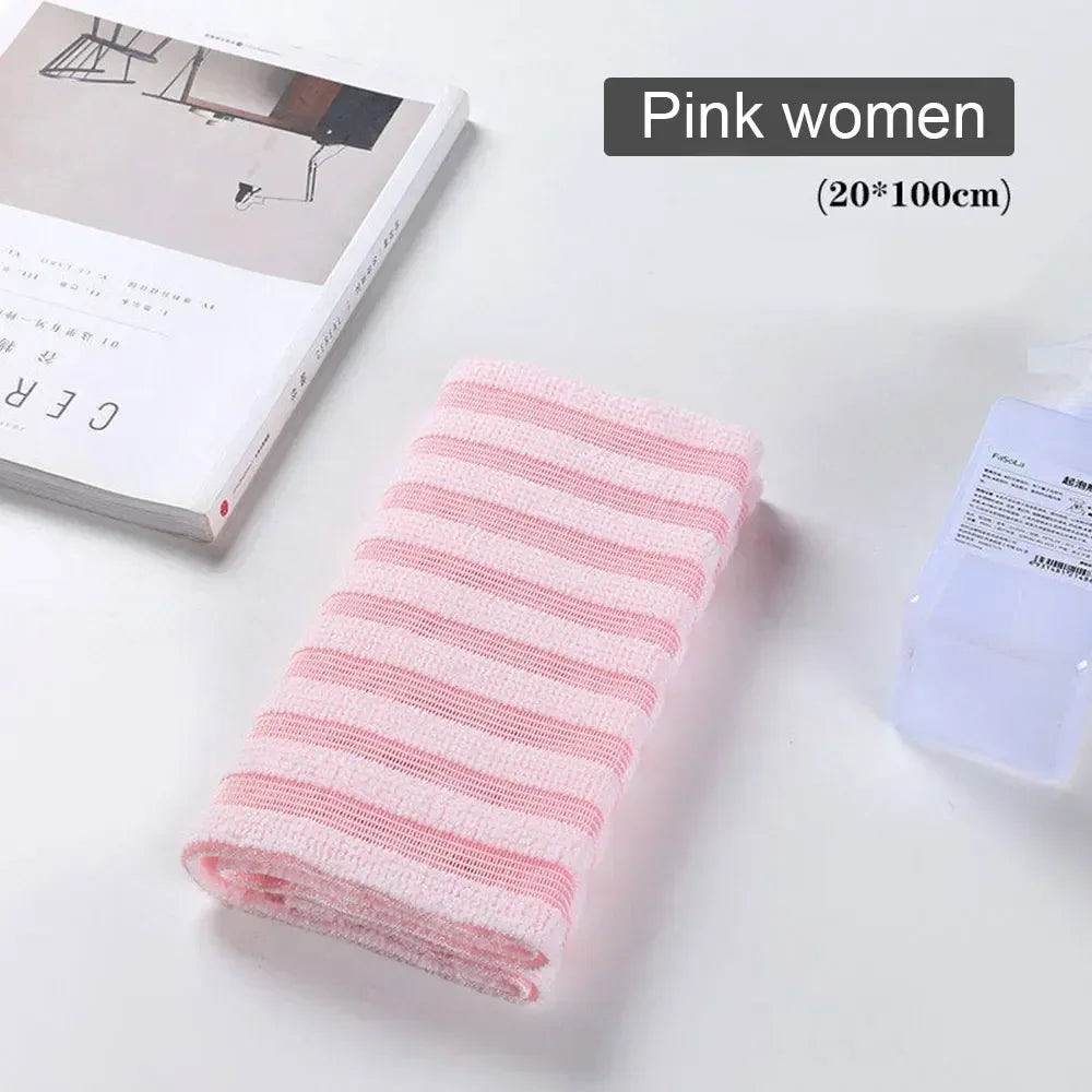 Towel Exfoliating Sponge for the Hard-to-Reach Area's