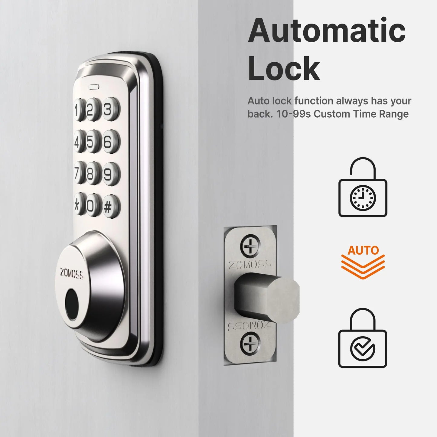 Keyless Entry Door Lock And Deadbolt