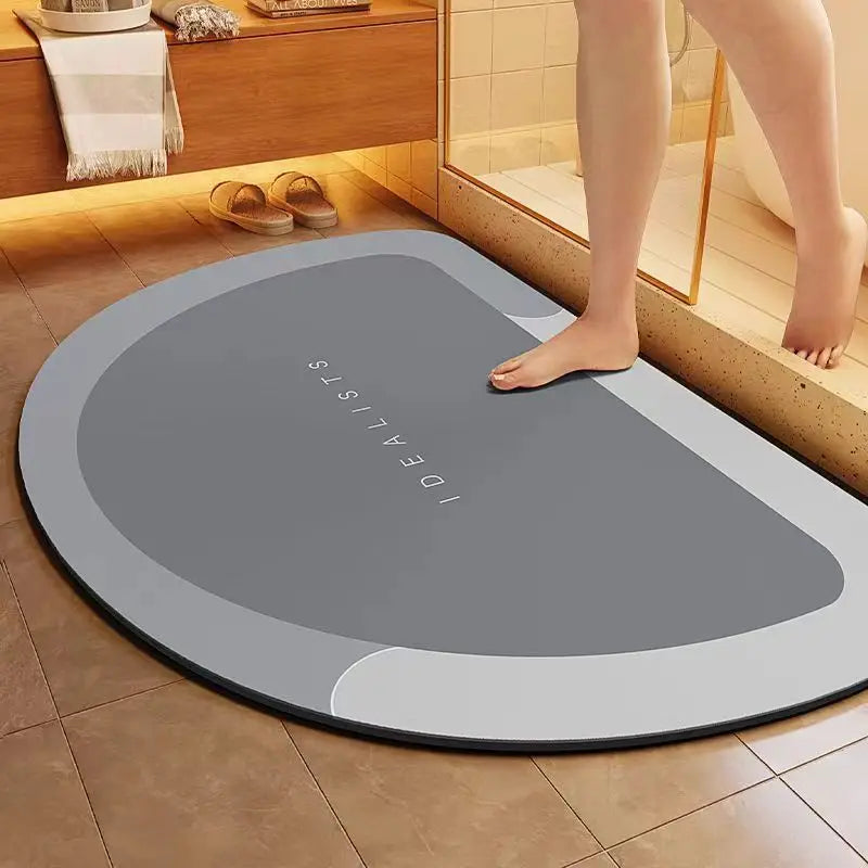 1pc Mud Bathroom Mat