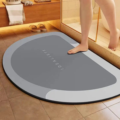 1pc Mud Bathroom Mat
