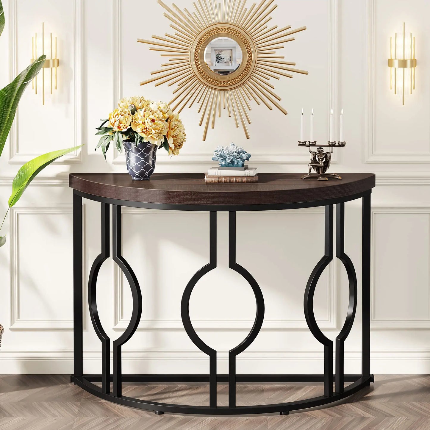 Half Moon Accent Table
