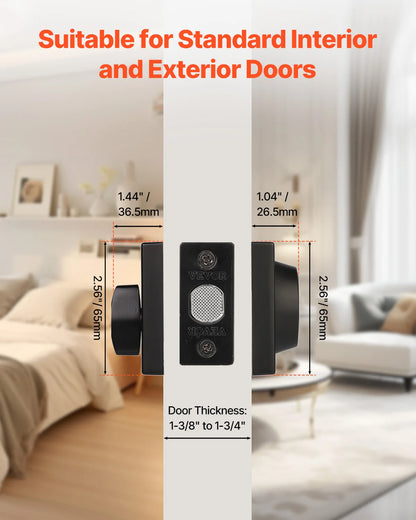 Deadbolt Lock Square Single Cylinder