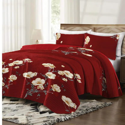 Bamboo Microfiber 9 pc Bedding & Curtain Set