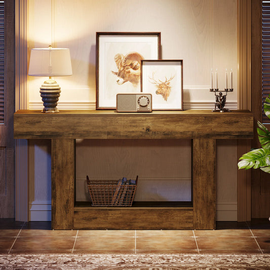 Farmhouse 2-Tier Table