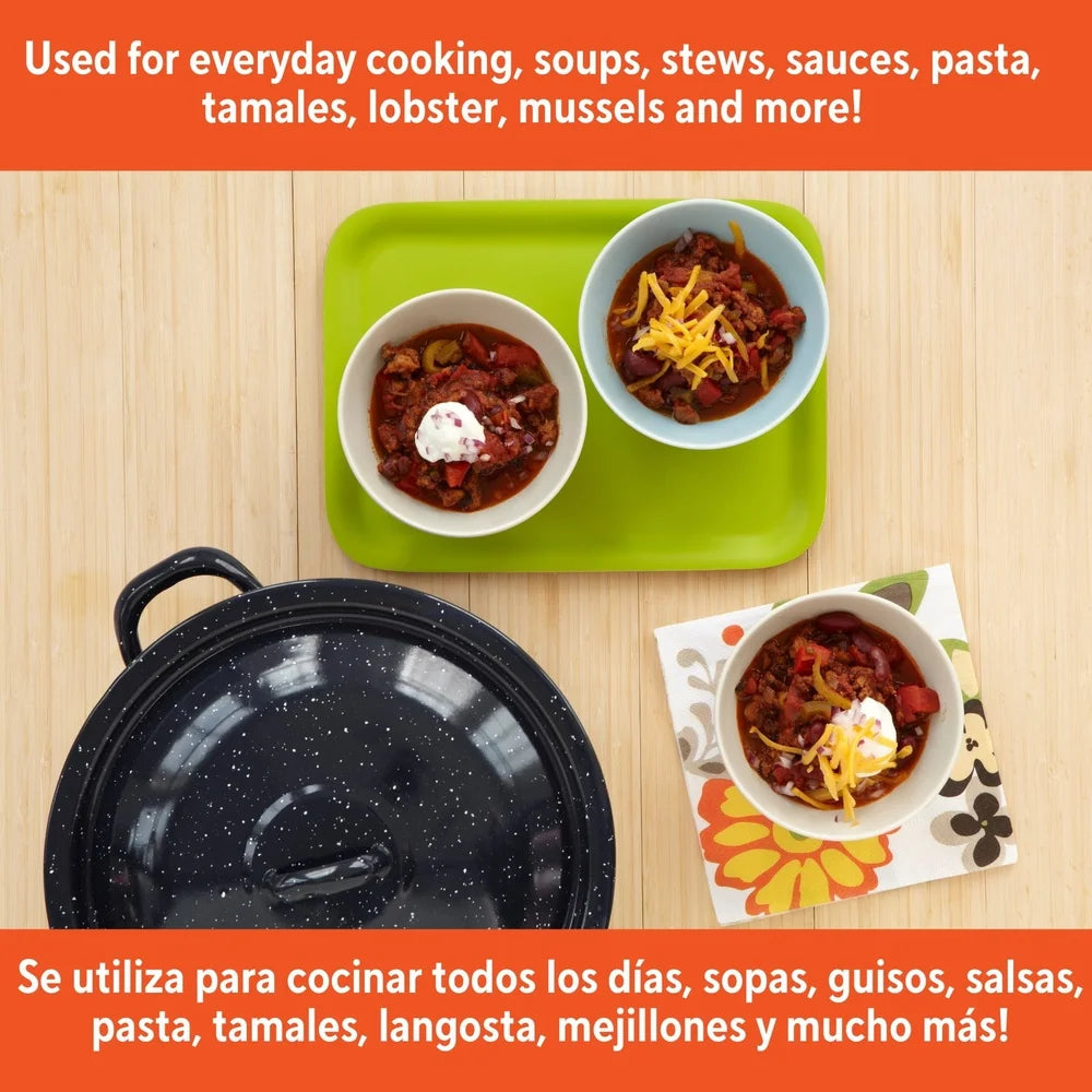 Enamel Heavy Duty Cooking Pot