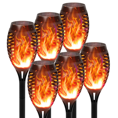 Solor Powered Flickering Flame Lights