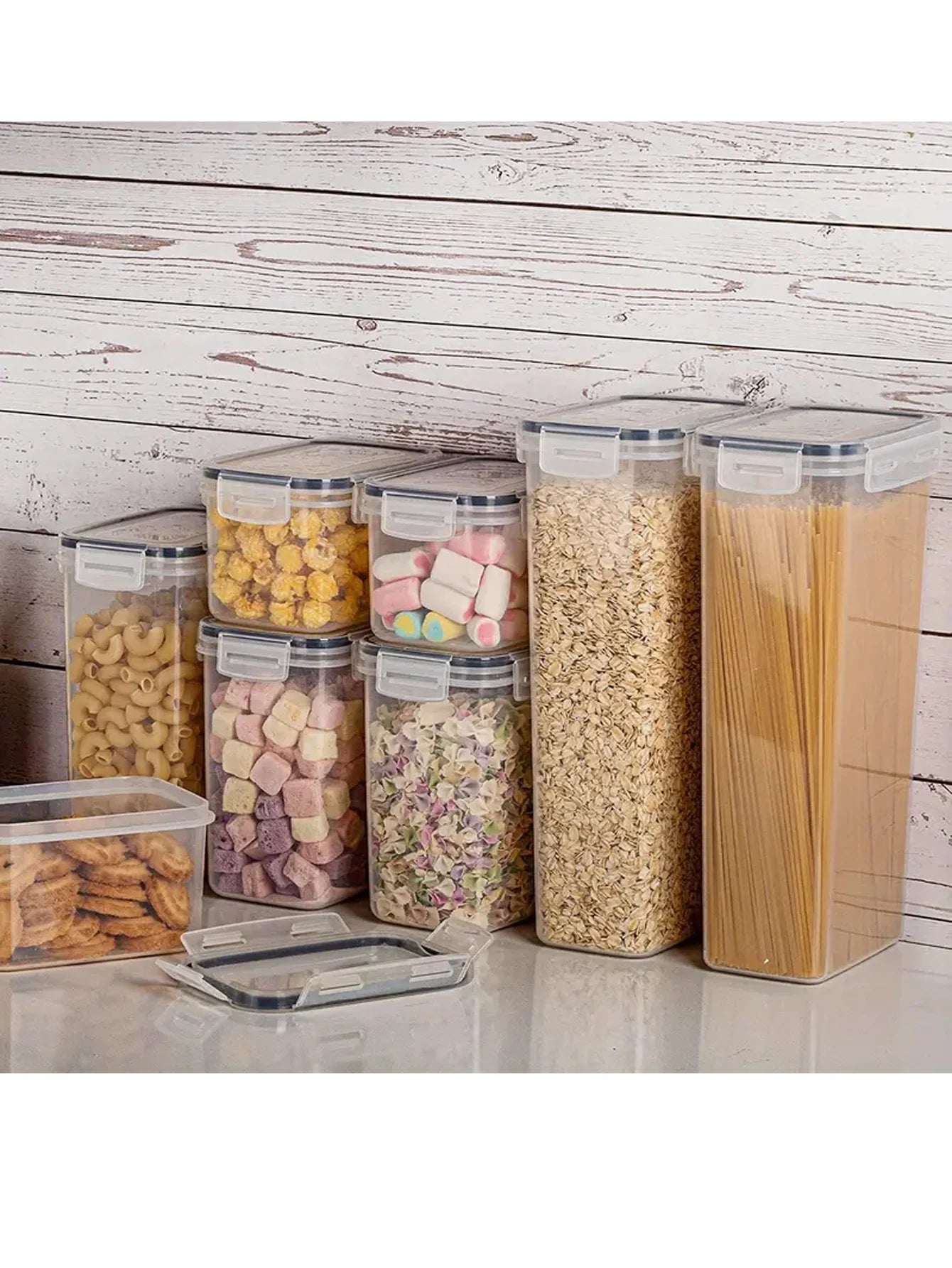 24pcs moisture-proof food storage containers