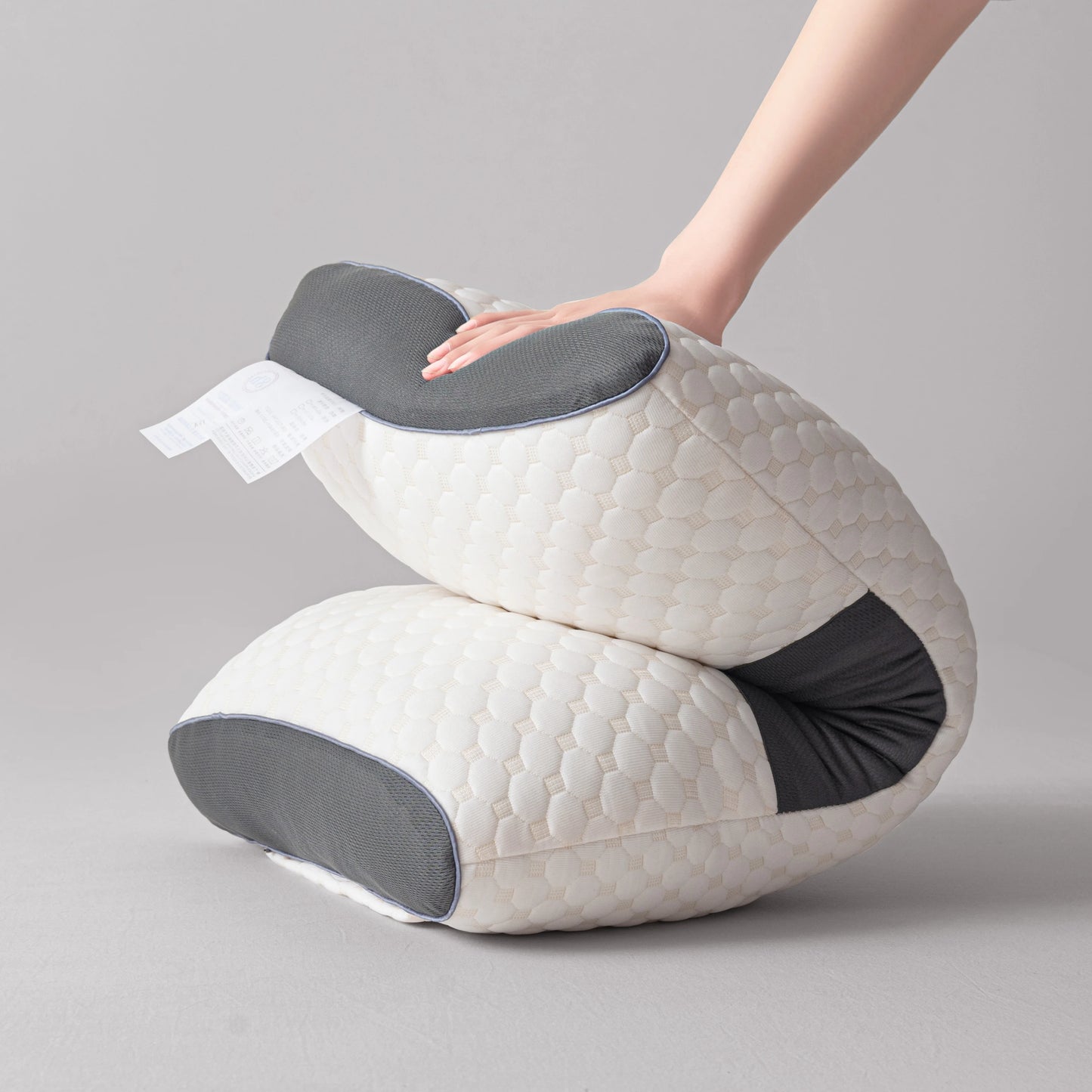 2pcs Ergonomic Orthopedic Contour Support Pillow