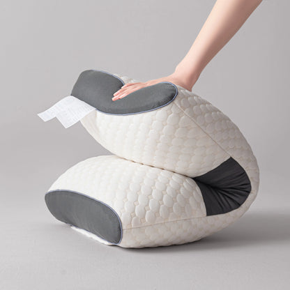 2pcs Ergonomic Orthopedic Contour Support Pillow