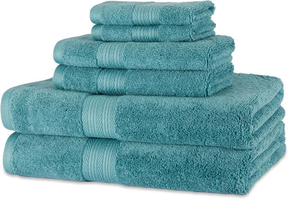 6 Piece Oversized Bathroom Towel Set