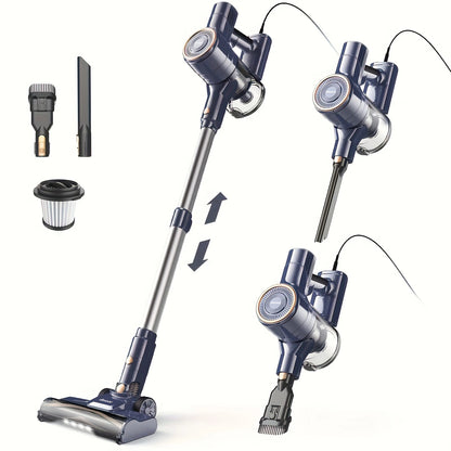 Corded Stick Vacuum Cleaner 25KPa 600W Powerful 6 in1 Lightweight