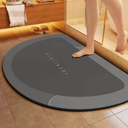 1pc Mud Bathroom Mat