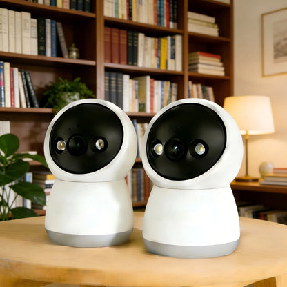Camera with Phone App, 2.4GHz WiFi,  360° Pan & Tilt, 2-Way Audio, Night Vision