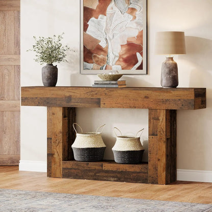 Farmhouse 2-Tier Table