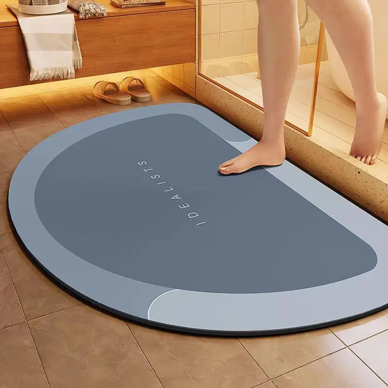 1pc Mud Bathroom Mat