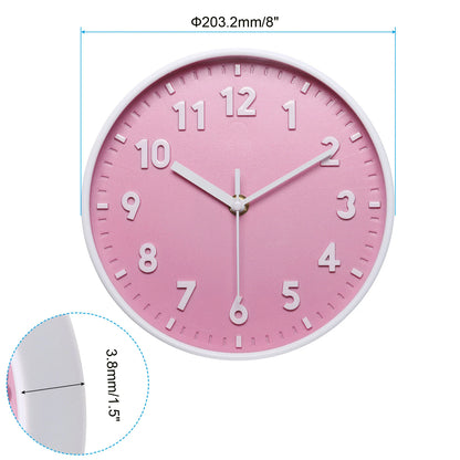 8 Inch Wall Clock Battery Operated