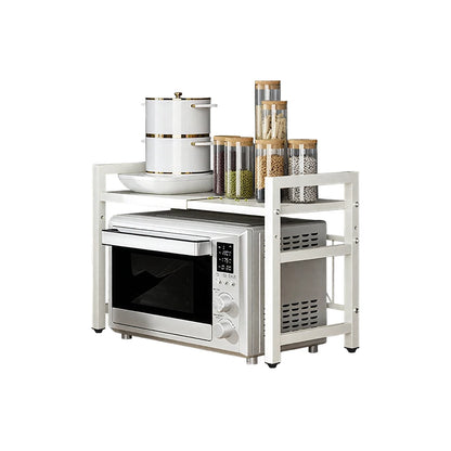1pc Expandable 42-64cm Microwave Shelf Organizer.