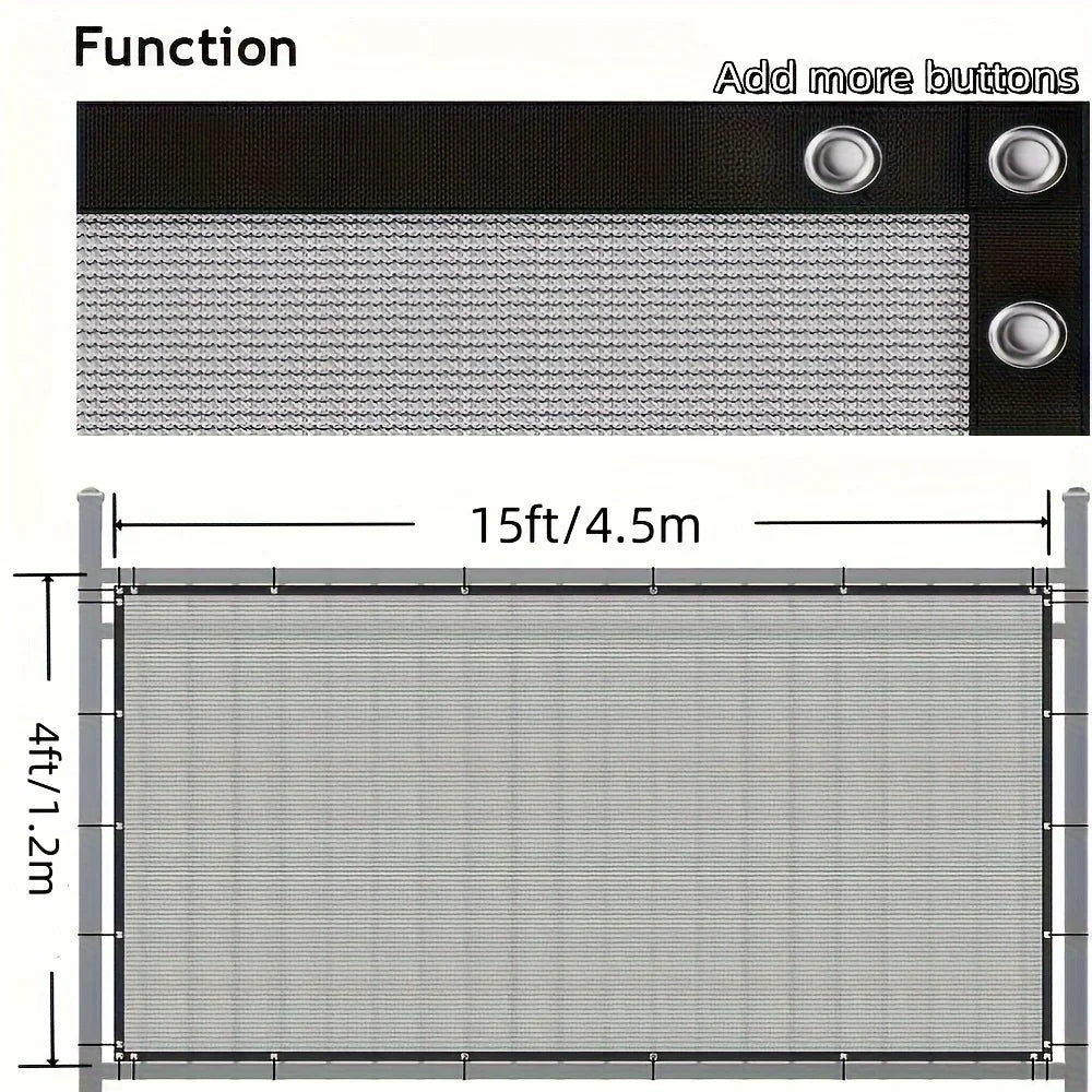 Privacy and Shade Screen, Comes in different Sizes