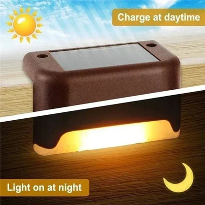 Solar LED Lights Outdoor Garden / Deck Lamp